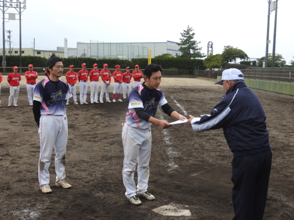 会長杯　閉会式２