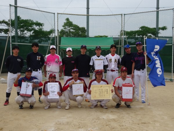 小松市　2018　第49回業種別対抗大会　準優勝チーム(コマツＡ)