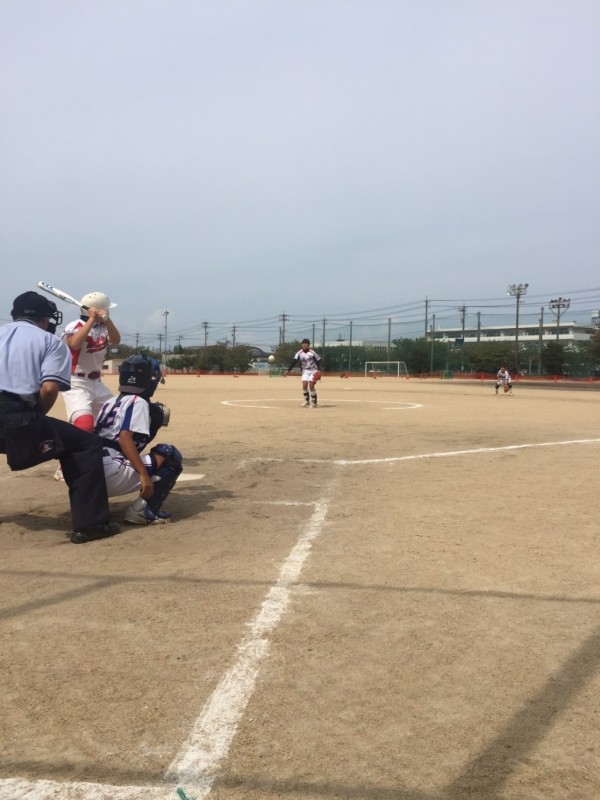 白山市中学校新人大会　試合模様１