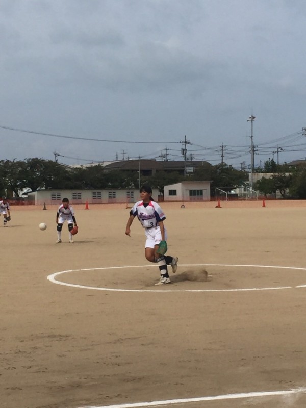 白山市中学校新人大会　試合模様4