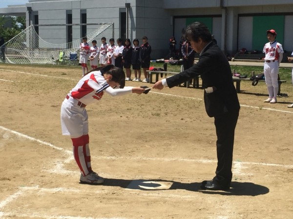 白山市 平成30年度第八回白山野々市中学生春季大会 表彰式2
