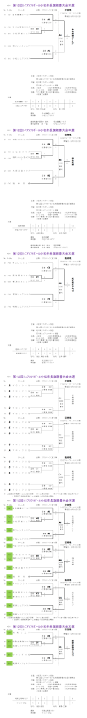 第１２回シニアソフトボール小松市長旗親善大会 本選　結果