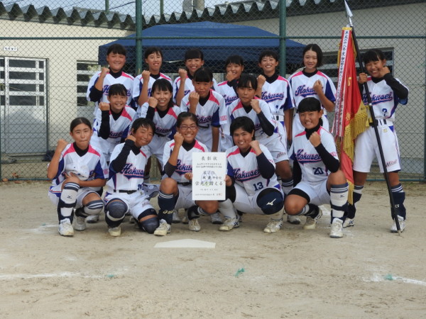 第 14回白山野々市中学校新人大会　優勝チーム＜北星中学校＞