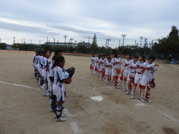 第 14回白山野々市中学校新人大会　試合の模様１０
