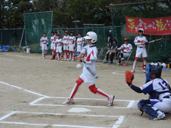 第 14回白山野々市中学校新人大会　試合の模様３