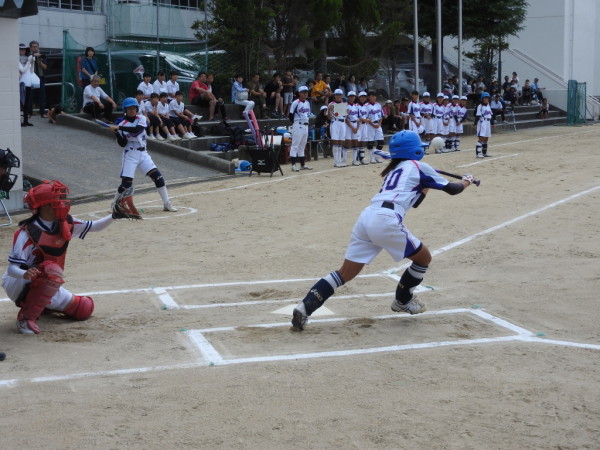 第 14回白山野々市中学校新人大会　試合の模様４