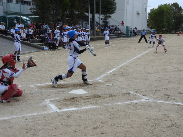 第 14回白山野々市中学校新人大会　試合の模様７