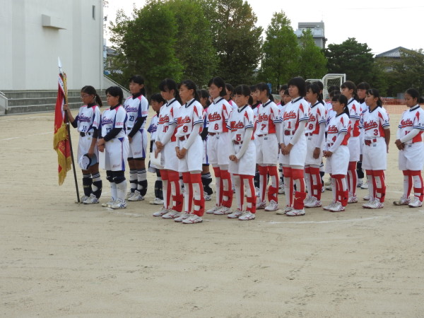 第 14回白山野々市中学校新人大会　閉会式の模様４