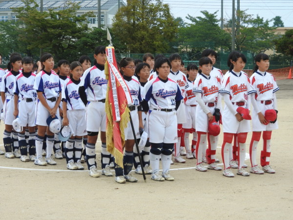第 14回白山野々市中学校新人大会　開会式の模様１