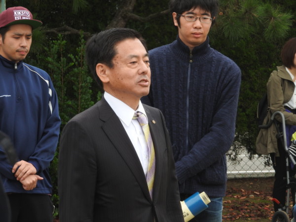 第27回白山商工会議所会頭杯争奪大会 閉会式の模様２