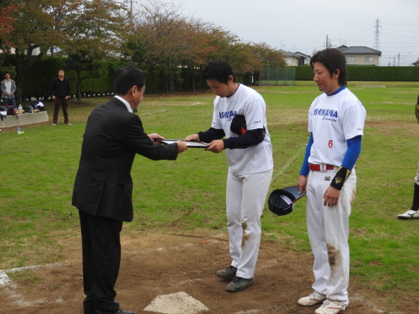 第27回白山商工会議所会頭杯争奪大会 閉会式の模様４（石川商工会）