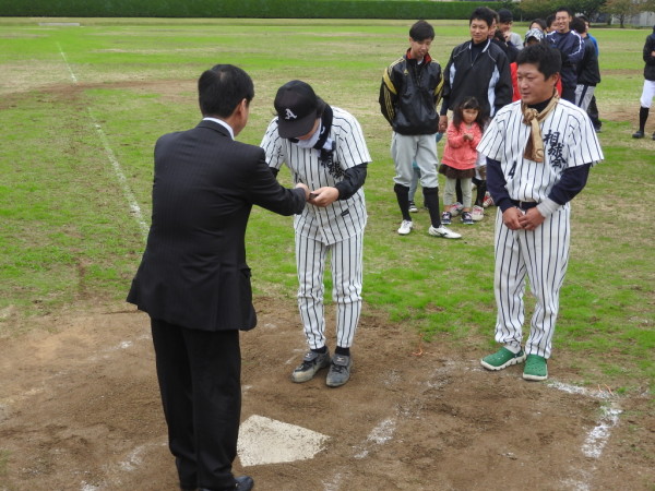 第27回白山商工会議所会頭杯争奪大会 閉会式の模様６（㈱金沢空調）