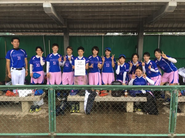 金沢市　第６０回金沢市民体育大会　女子　優勝チーム＜佐川急便金沢＞