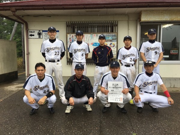金沢市　第６０回金沢市民体育大会　男子　優勝チーム＜DZｼｬｰｸｽ＞