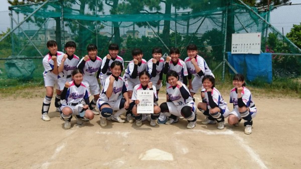 2019年度白山野々市中学生春季大会　優勝チーム＜北星中学校＞
