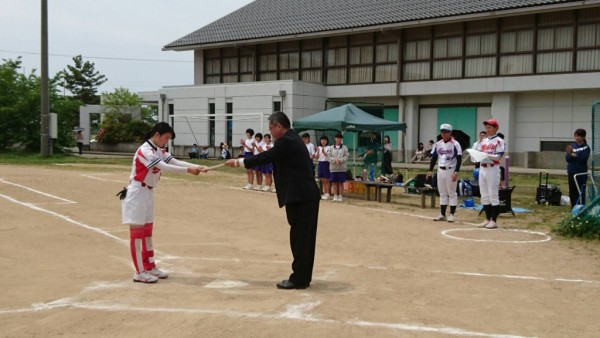 2019年度白山野々市中学生春季大会　閉会式の模様3