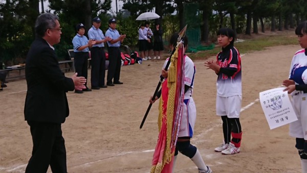 2019白山市中学生新人大会　閉会式の模様２